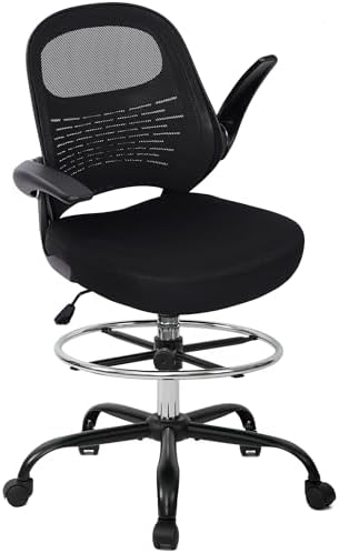 Ergonomic Office Chair - Kursi Kerja Tinggi dengan Sandaran Tangan