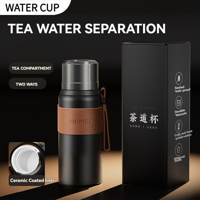 Home Office Hours - 800ML Terisolasi Cangkir Teh Tumbler Termos