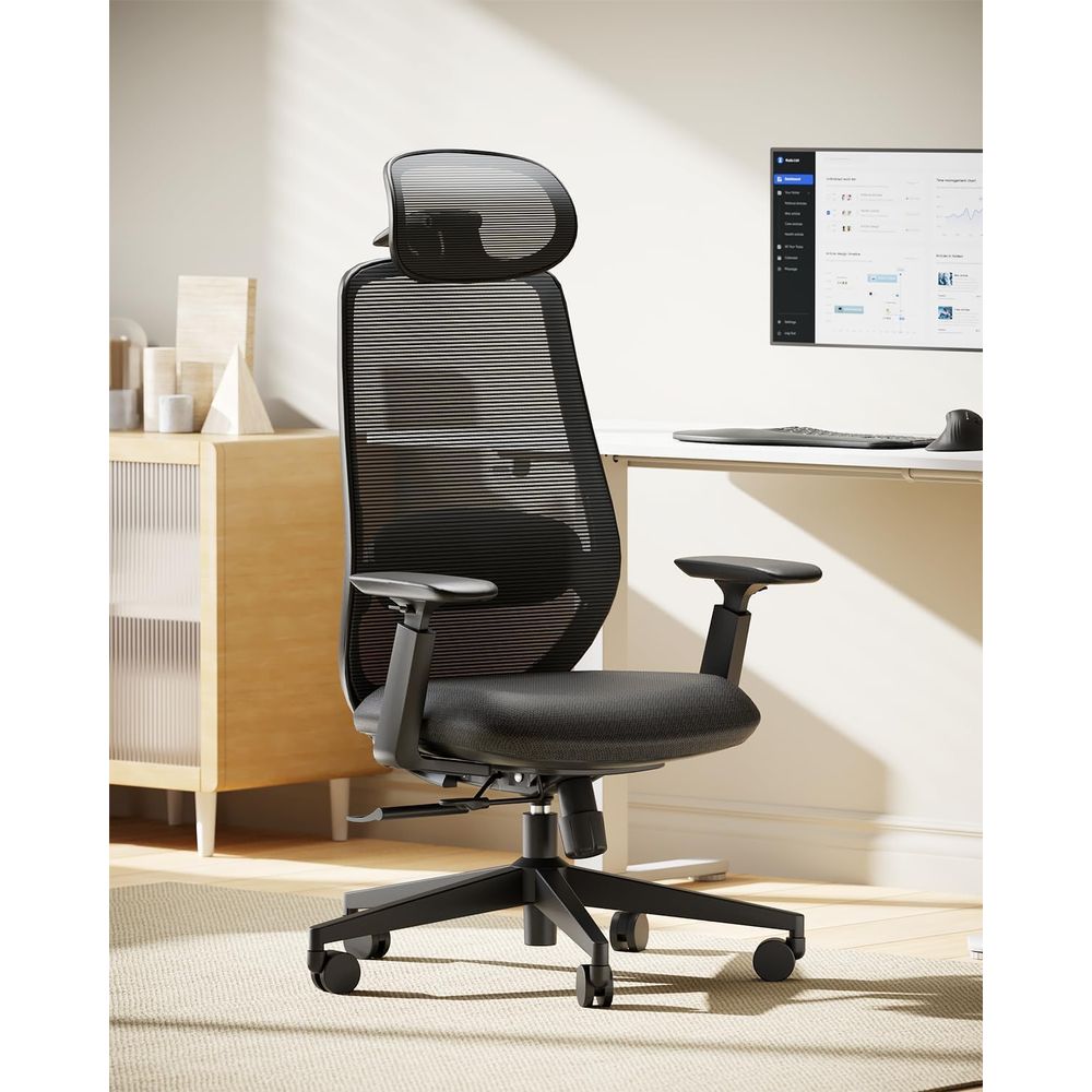 Home Office Hours - Kursi Kantor Ergonomis High-Back Berbahan Mesh