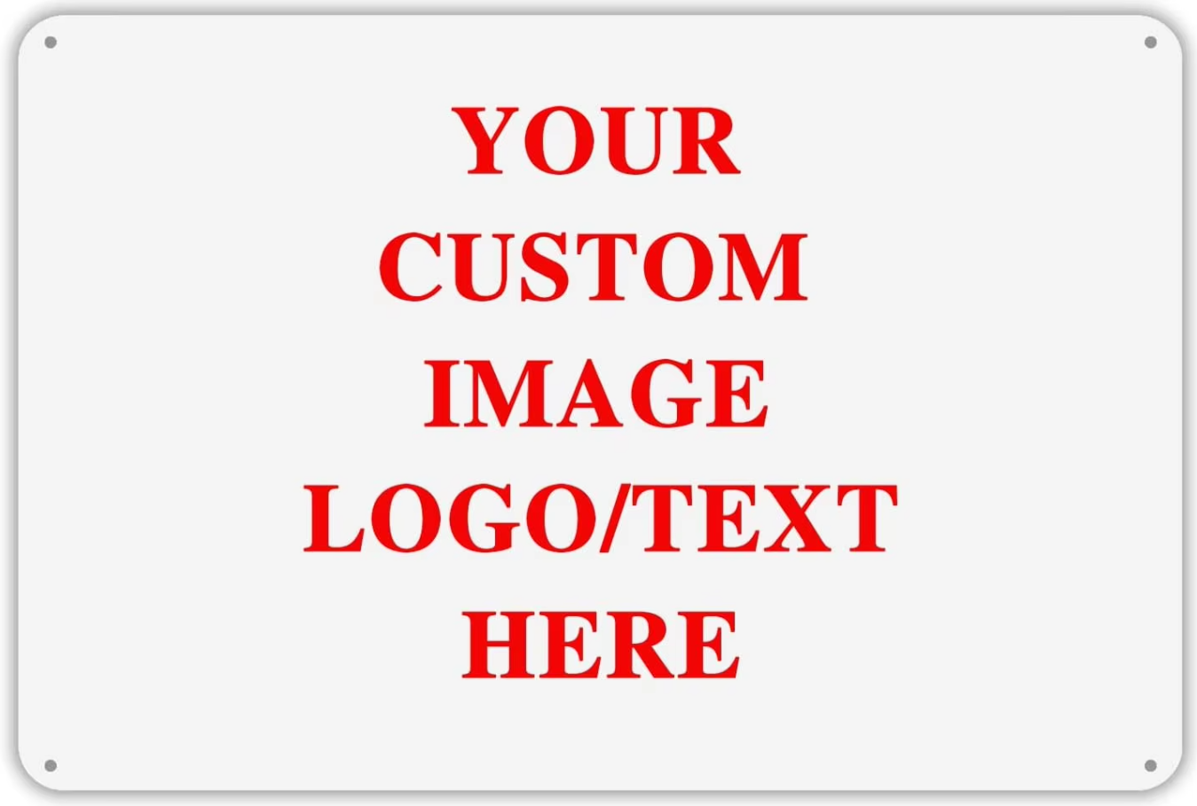 Home Office Image - Papan Tanda Kustom Desain Papan Logam