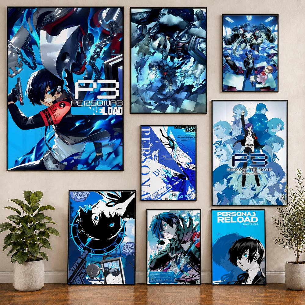 Home Office Hours - Poster Game P-Persona3 SEES Dark Hour