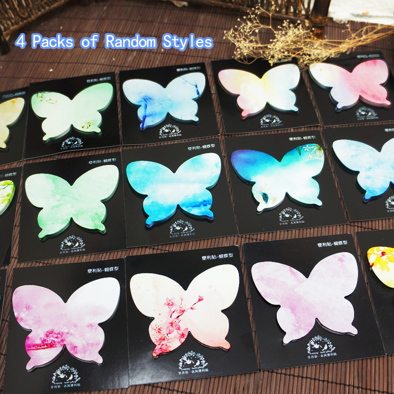Home Office Work - 4 Paket Set Kertas Catatan Tempel