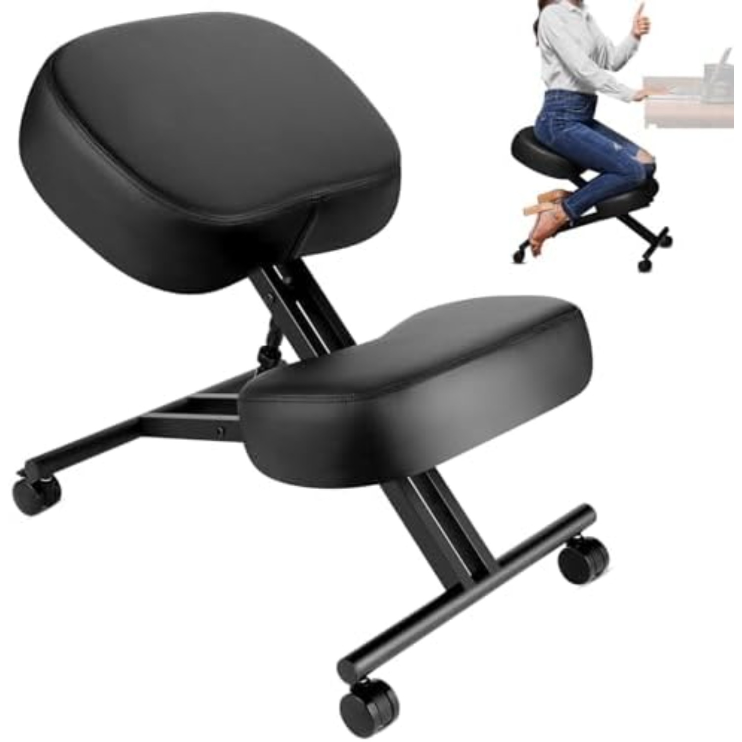 Ergonomic Office Chair - Kursi Berlutut Ergonomis, Kursi Meditasi dengan