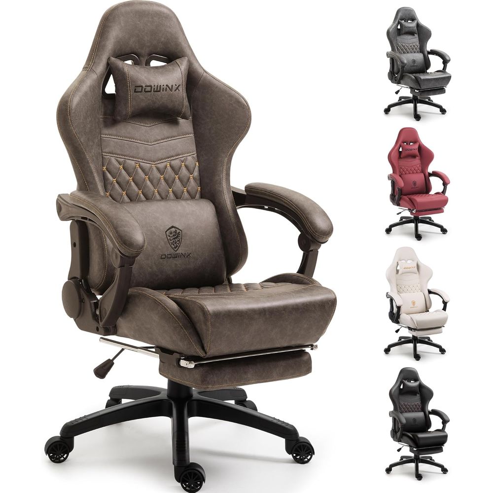 Ergonomic Office Chair - Kursi Gaming Vintage Ukuran Besar &