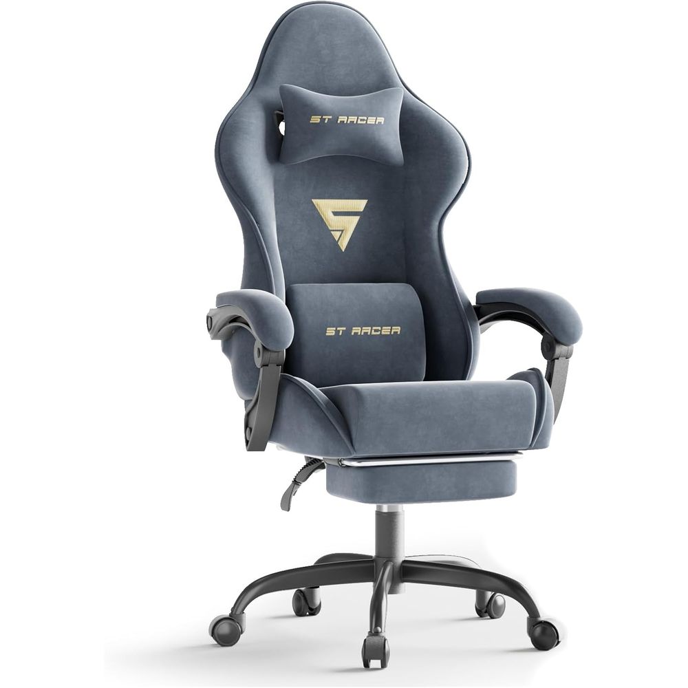 Ergonomic Office Chair - Kursi Gaming Ergonomis dengan Sandaran Kaki