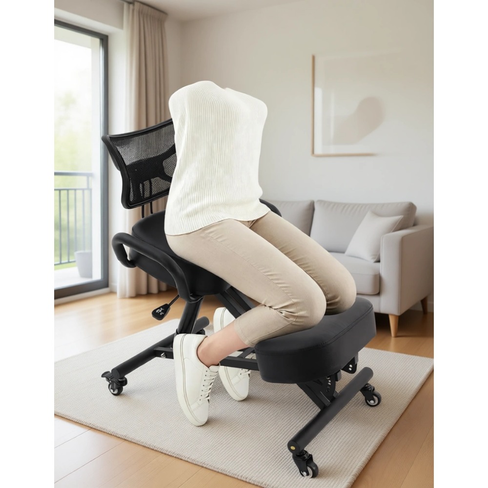 Ergonomic Office Chair - Kursi Berlutut Ergonomis dengan Sandaran Punggung