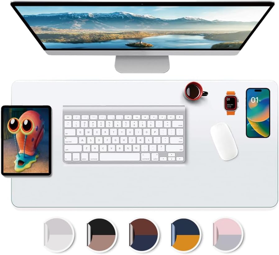 Home Office Image - Alas Pelindung Meja Transparan 12x24 inci