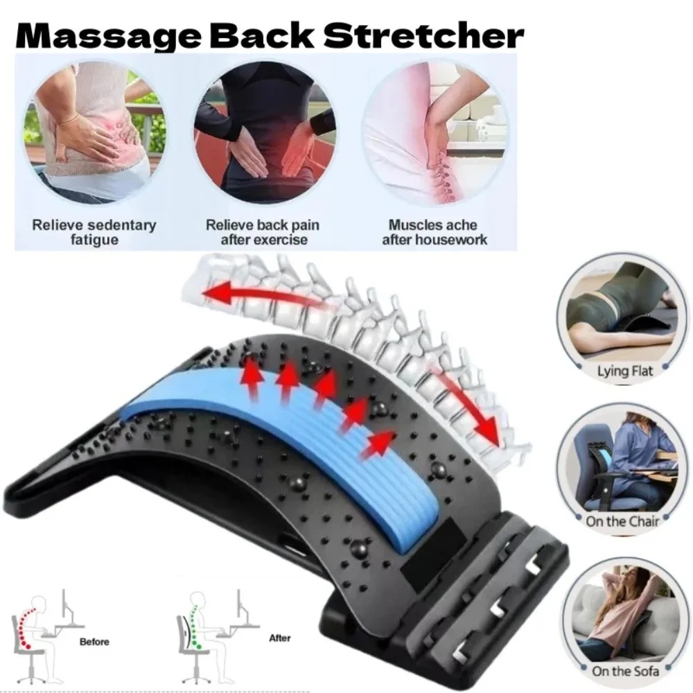 Alat Peregang Punggung Lumbar  - Home Office Work ulasan dan harga