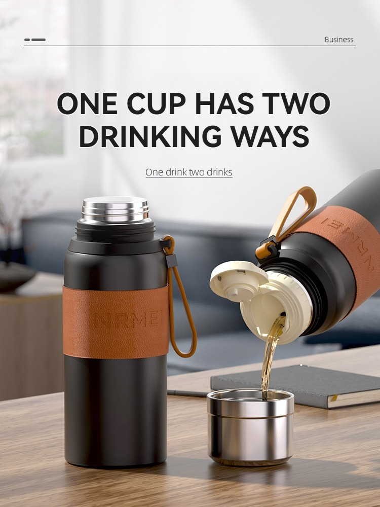 800ML Terisolasi Cangkir Teh T - Home Office Hours ulasan dan harga