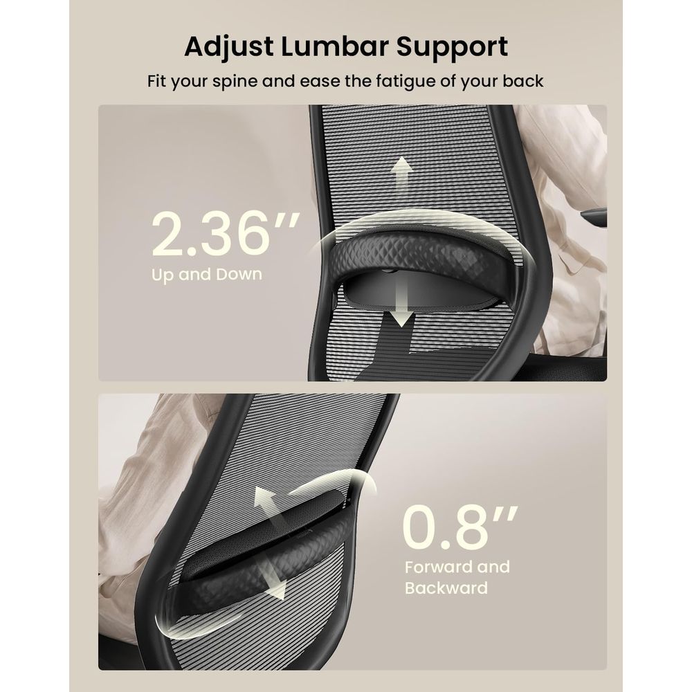 Kursi Kantor Ergonomis High-Ba - Home Office Hours ulasan dan harga