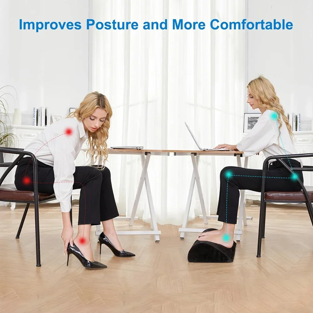 Sandaran kaki di bawah meja, p - Home Office Work ulasan dan harga
