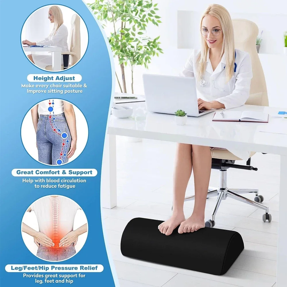 Sandaran kaki di bawah meja, p - Home Office Work ulasan dan harga