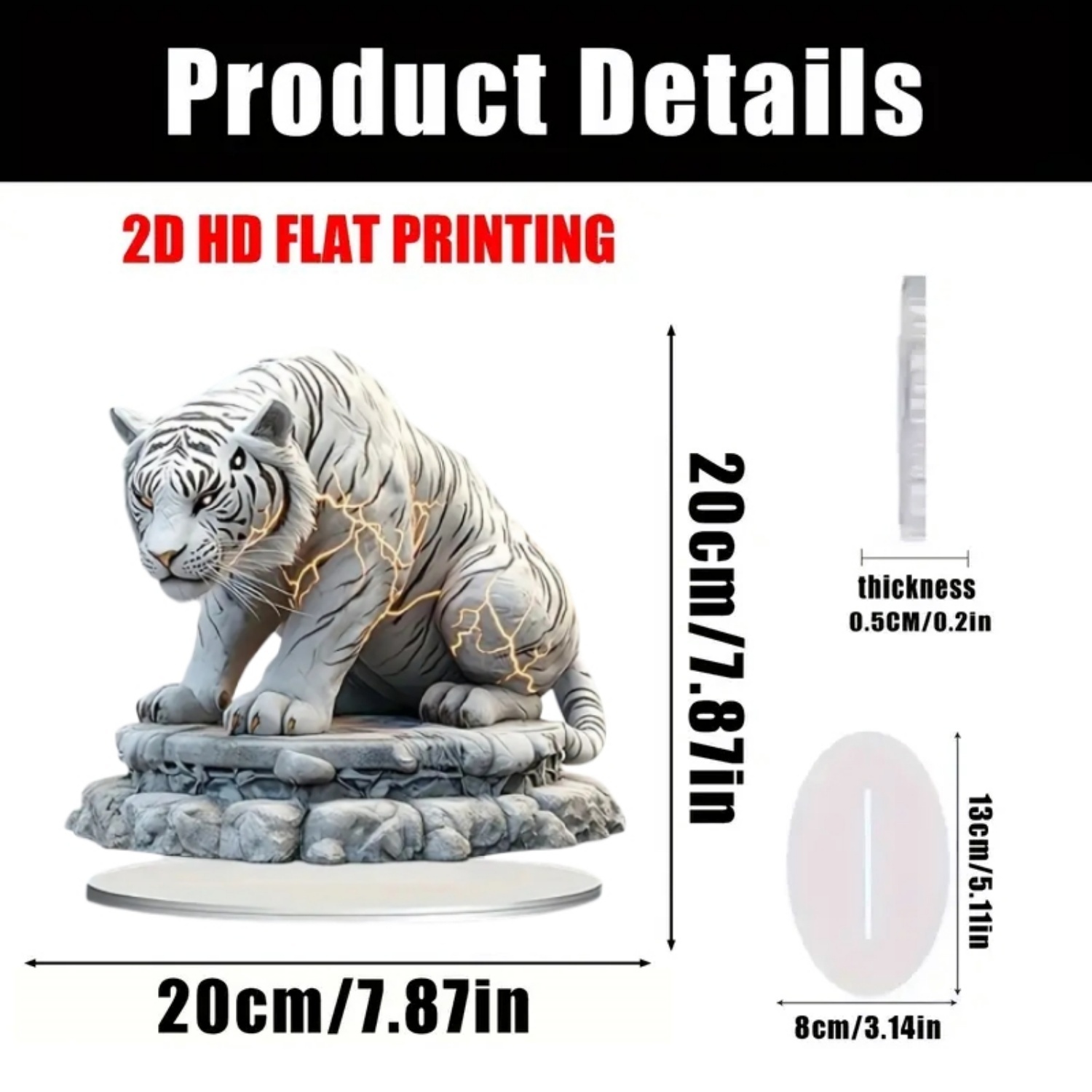 Patung dua harimau, patung akr - Home Office For Two ulasan dan harga