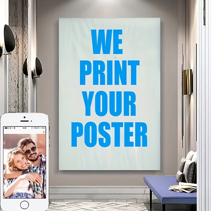Poster Foto/Teks Tanpa Bingkai - Home Office Image ulasan dan harga