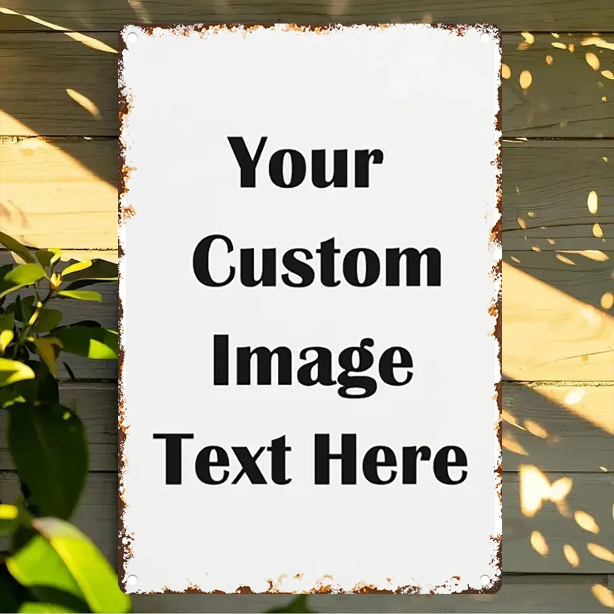 Papan Tanda Foto & Teks Kustom - Home Office Image ulasan dan harga