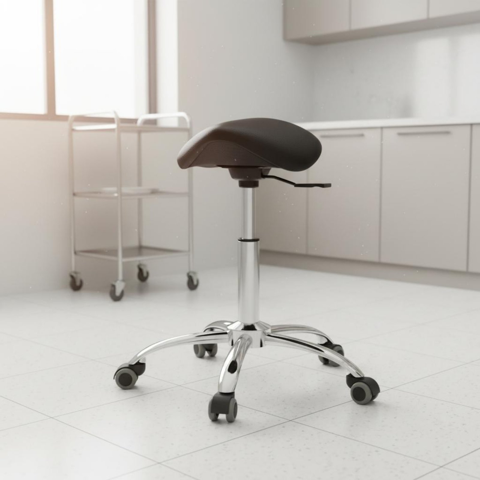 Kursi Sadel Putar Tugas Berat  - Ergonomic Office Chair ulasan dan harga