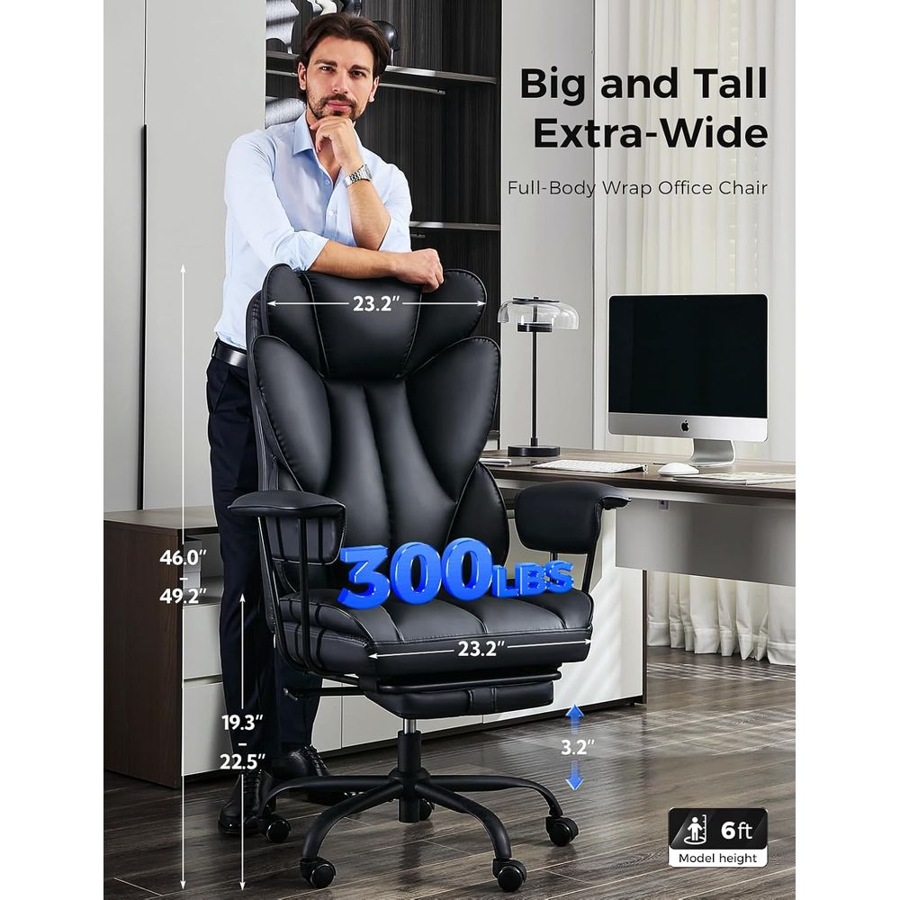 Kursi Kantor Oice Besar dan Ti - Ergonomic Office Chair ulasan dan harga