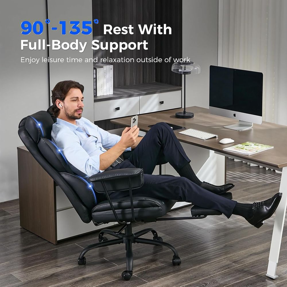 Kursi Kantor Oice Besar dan Ti - Ergonomic Office Chair ulasan dan harga