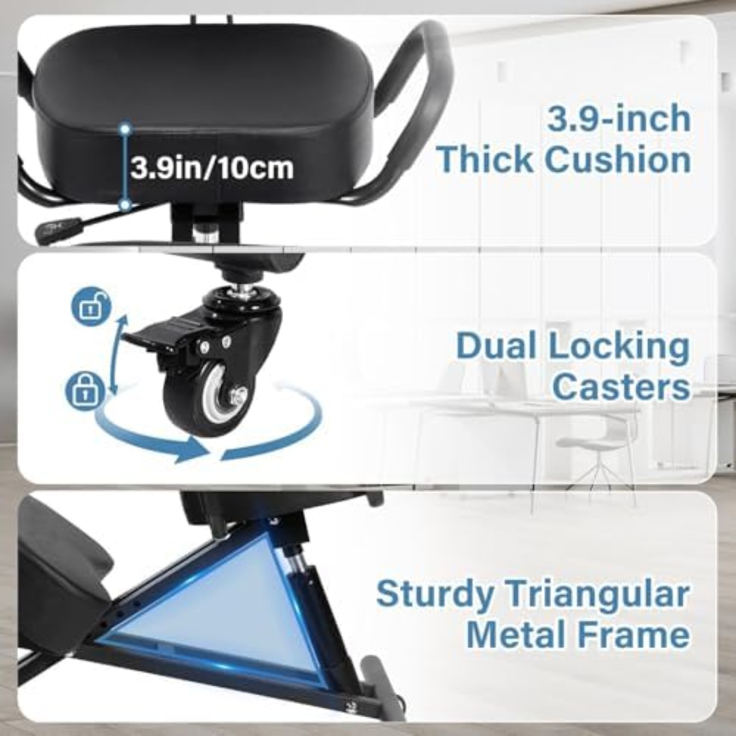Kursi Lutut Ergonomis dengan P - Ergonomic Office Chair ulasan dan harga