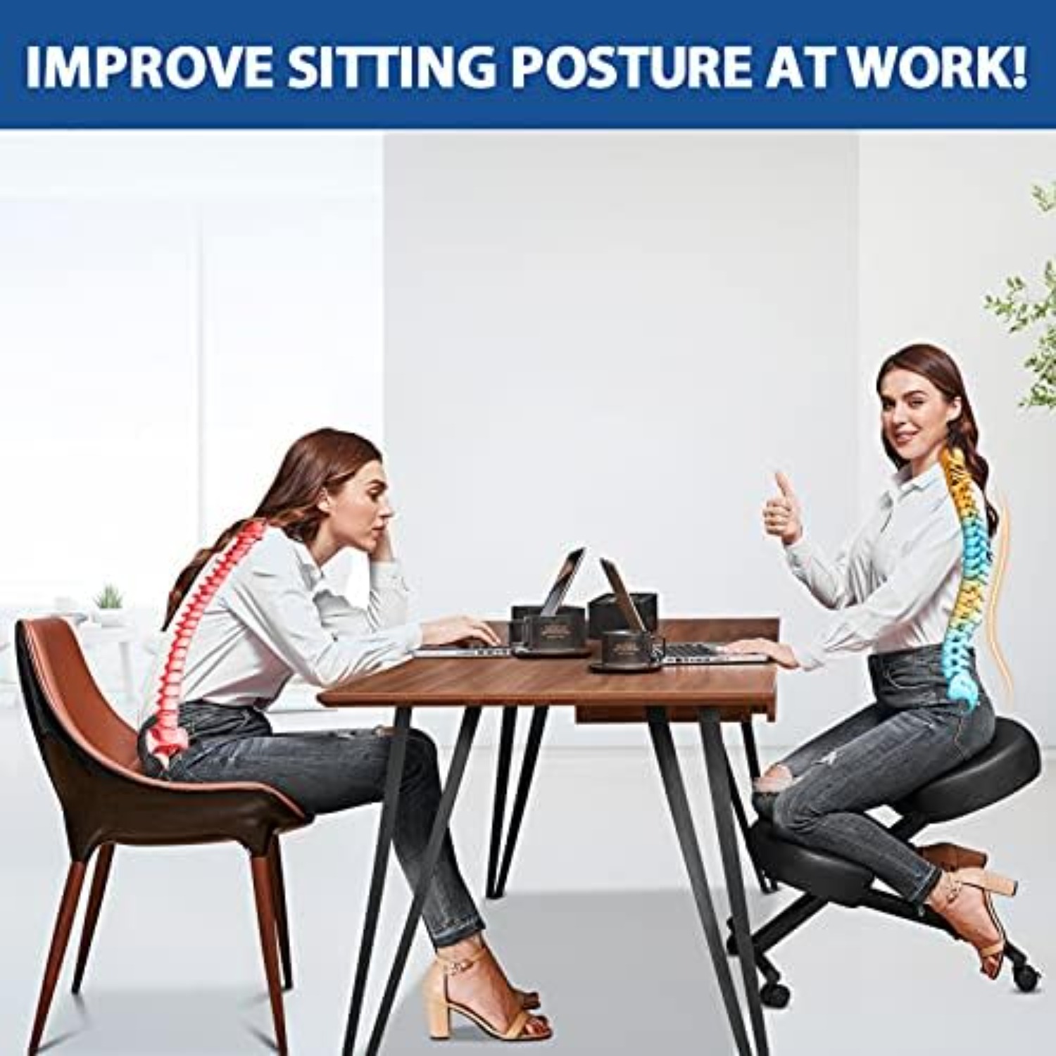 Kursi Lutut Ergonomis untuk Ka - Ergonomic Office Chair ulasan dan harga