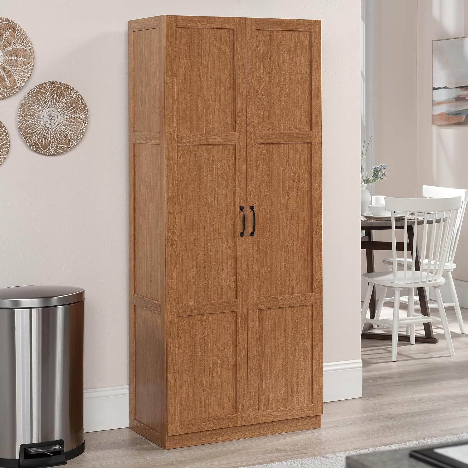 Lemari Penyimpanan Tinggi, Uni - Home Office Kitchen ulasan dan harga