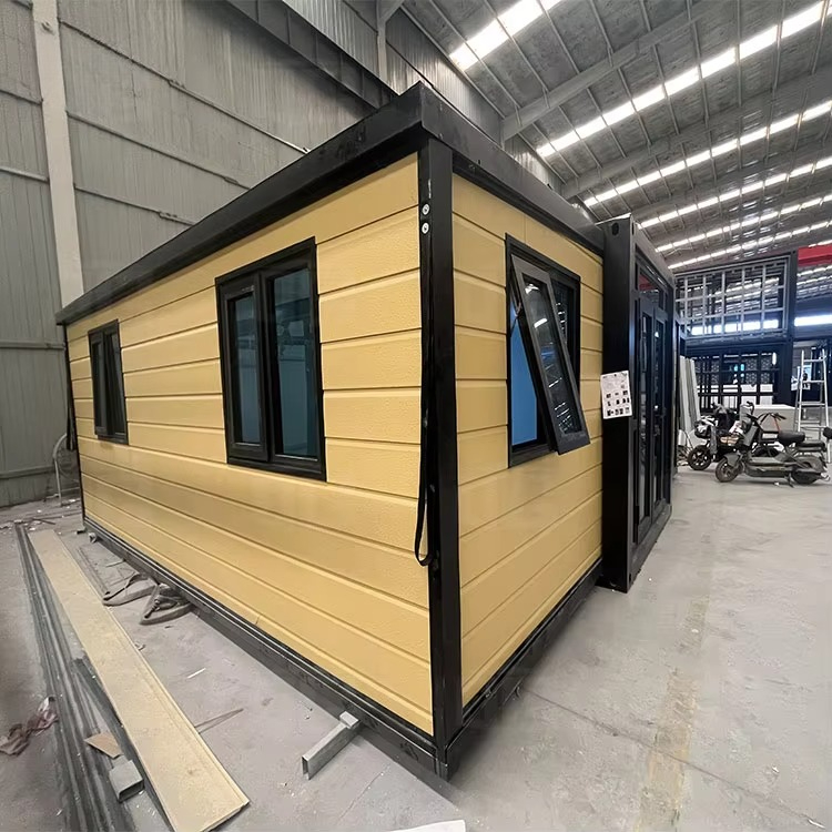 Rumah Kontainer Kabin Kuning H - Home Office Kitchen ulasan dan harga