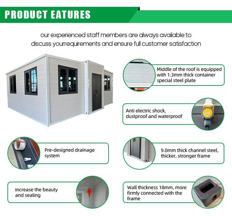Rumah Kontainer Kabin Kuning H - Home Office Kitchen ulasan dan harga