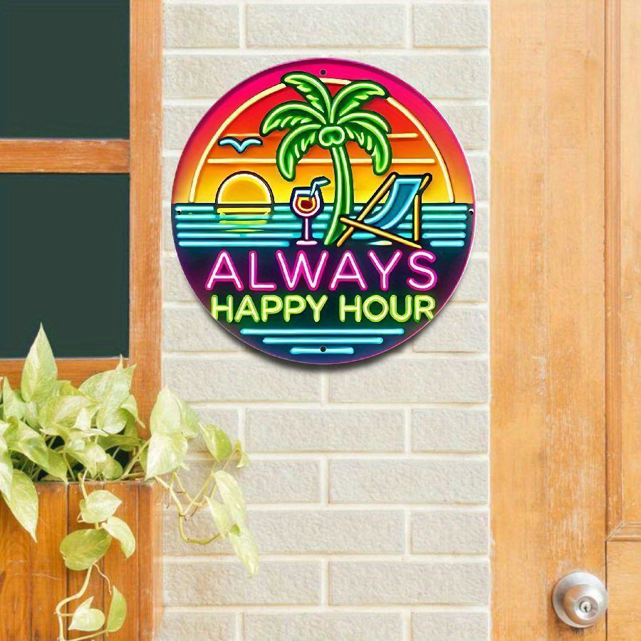 [Papan Tanda Neon 20,32cm] Pap - Home Office Hours ulasan dan harga