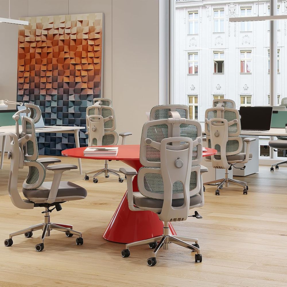 Kursi Kantor Ergonomis Berkapa - Ergonomic Office Chair ulasan dan harga