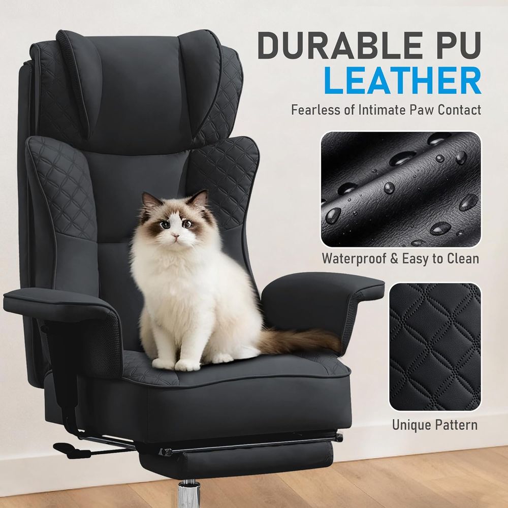 Kursi Kantor Besar dan Tinggi, - Ergonomic Office Chair ulasan dan harga