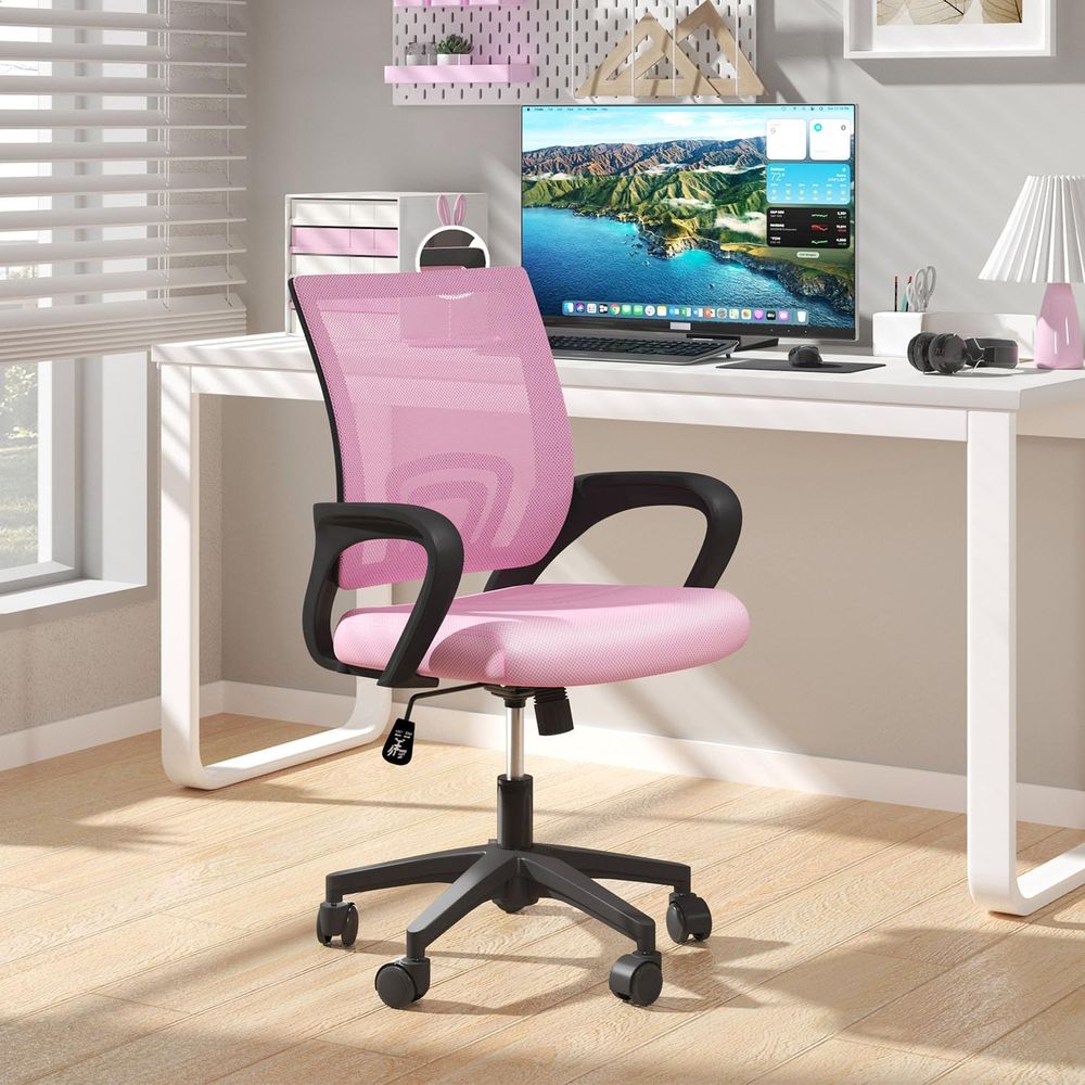 Kursi Kantor Ergonomis Berwarn - Home Office Chair ulasan dan harga
